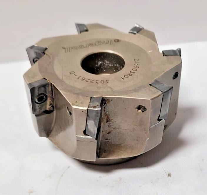 Ingersoll FACE MILL 3" indexable Milling Cutter Carbide Inserts 2J6B03