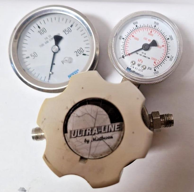 Oxygen Single Stage Regulator Matheson, UltraLine Gas