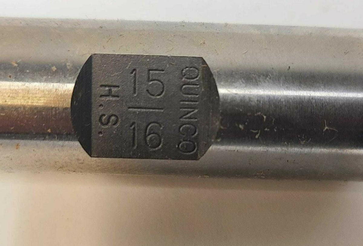 QUINCO TOOL PRODUCTS HSS End Mill 5/8 Shank 2 Flutes 15/16 Dia New SG