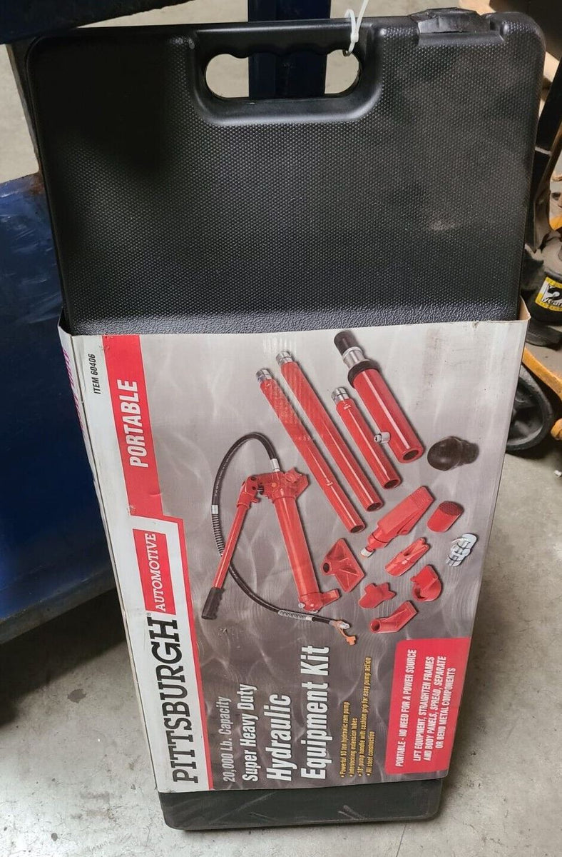 PITTSBURGH AUTOMOTIVE 20,000 Lbs Portable Hydraulic Equipment Kit 6040