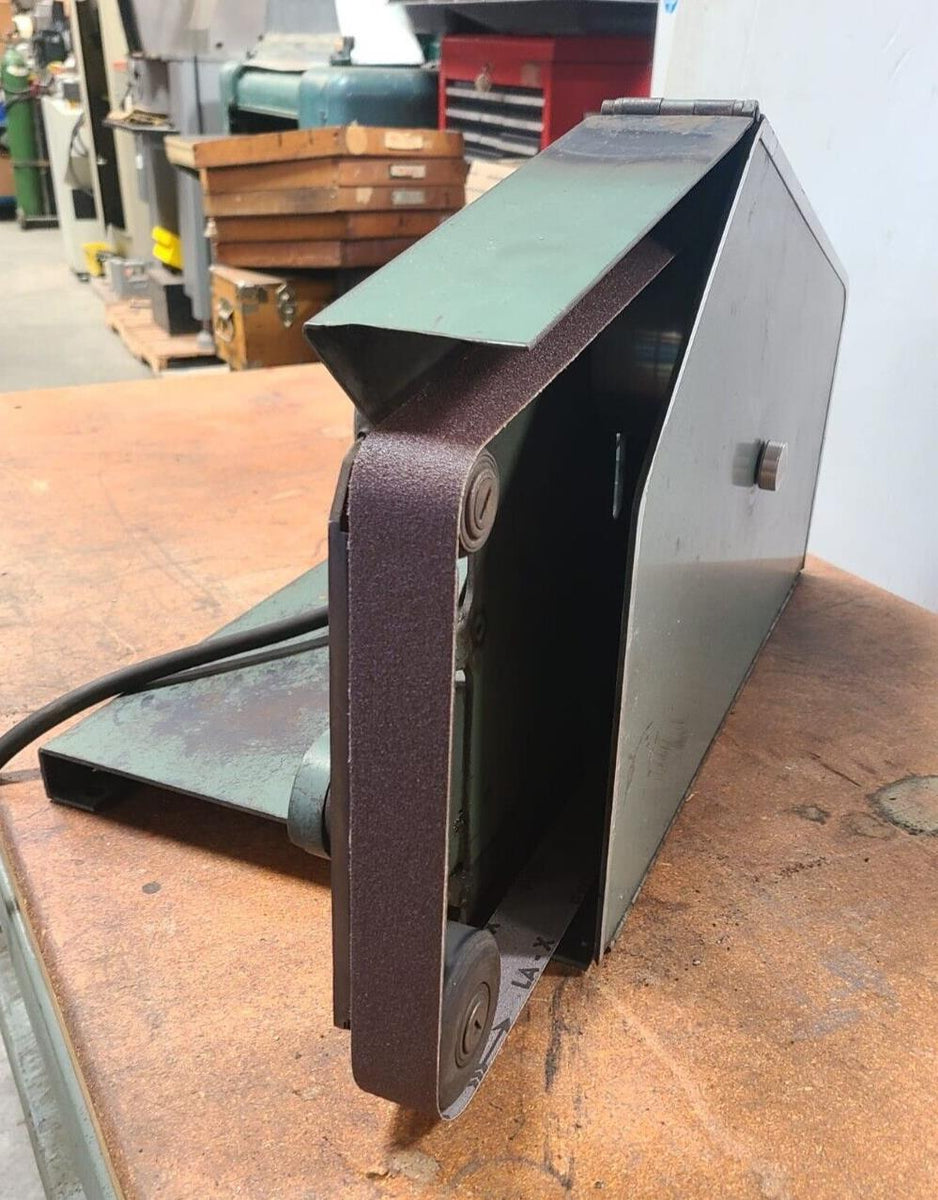 Wilton Square Wheel Belt Grinder Sander Knife Maker Blacksmiths Tool T