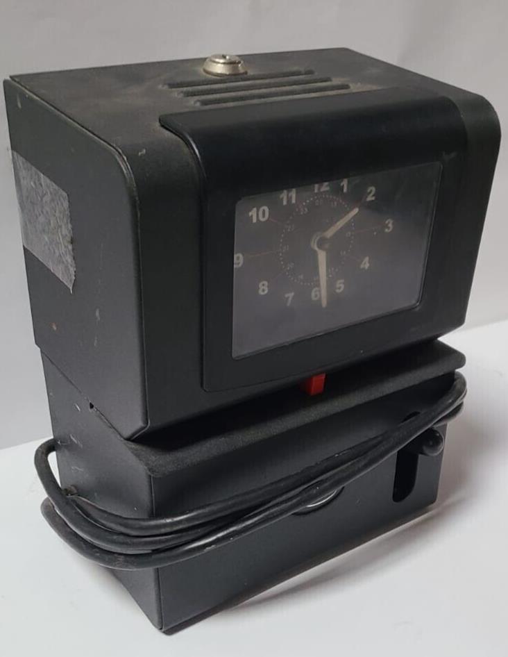 Lathem 2121 VINTAGE TIME CLOCK Recorder Punch