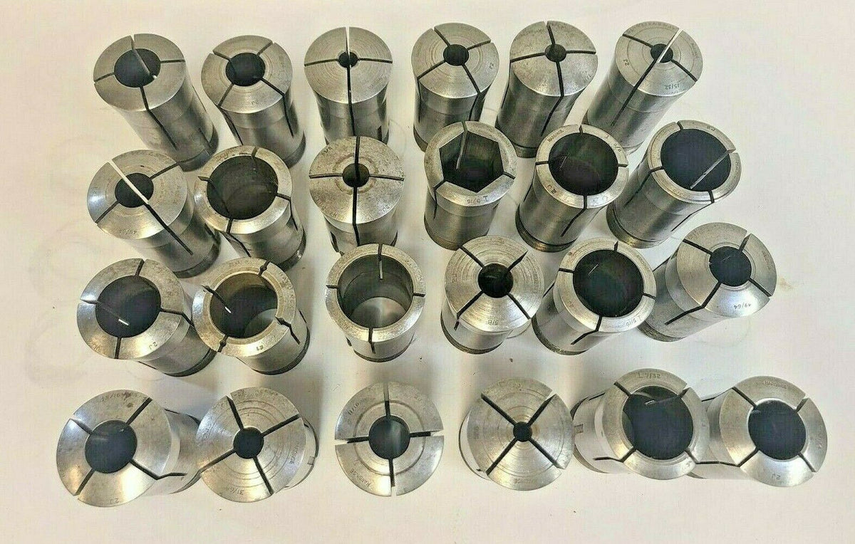 (1) Hardinge 2J Lathe Mill ROUND Spring Collet Size 25/64 Free Shippin