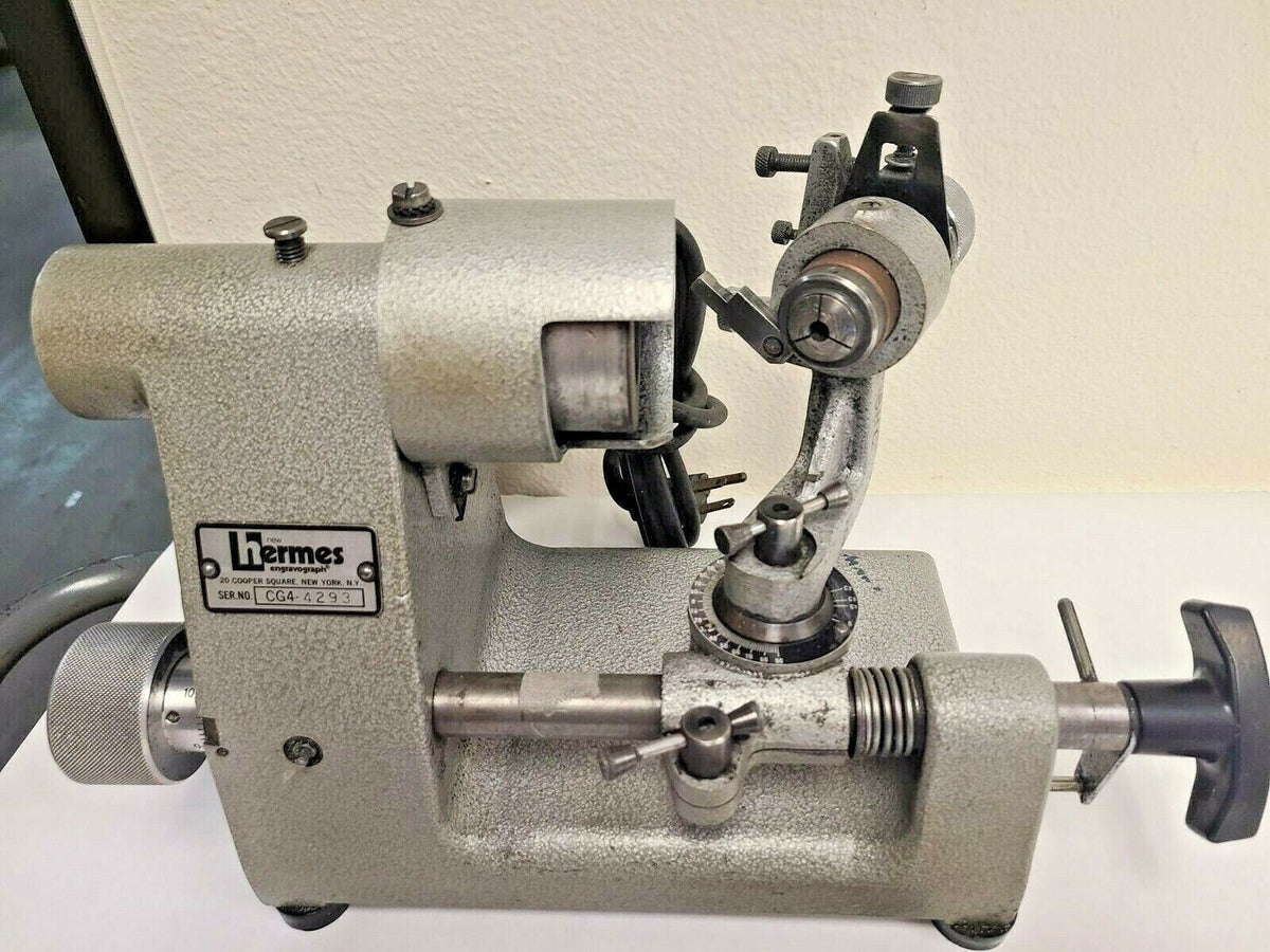 New Hermes Engraving Machine Diamond Graver - 1/8" Dia X 5" Long - 120° Tip Angle - Diamond Drag Only