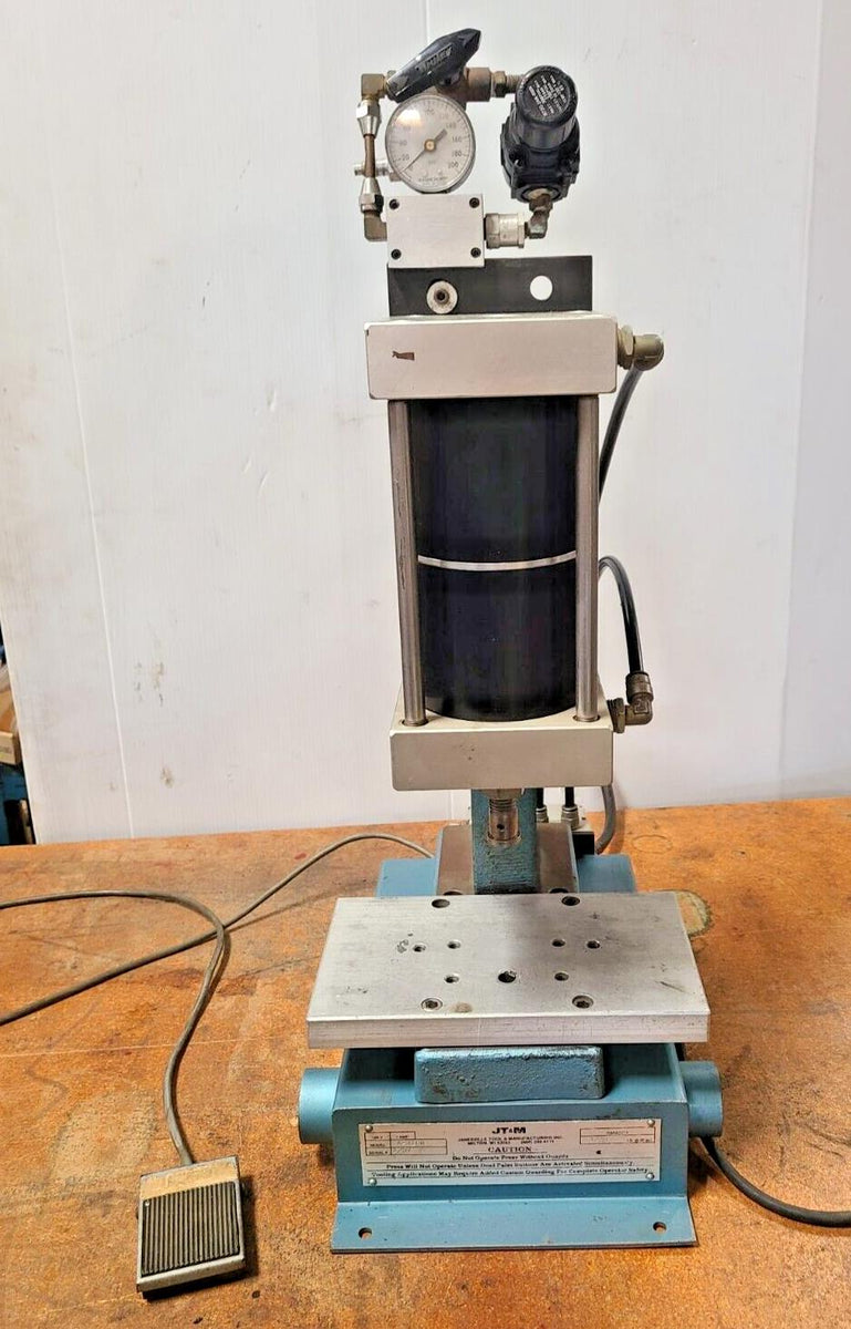 JT&M Janesville Tool A3160 Adjustable Precision Pneumatic Press 1280L
