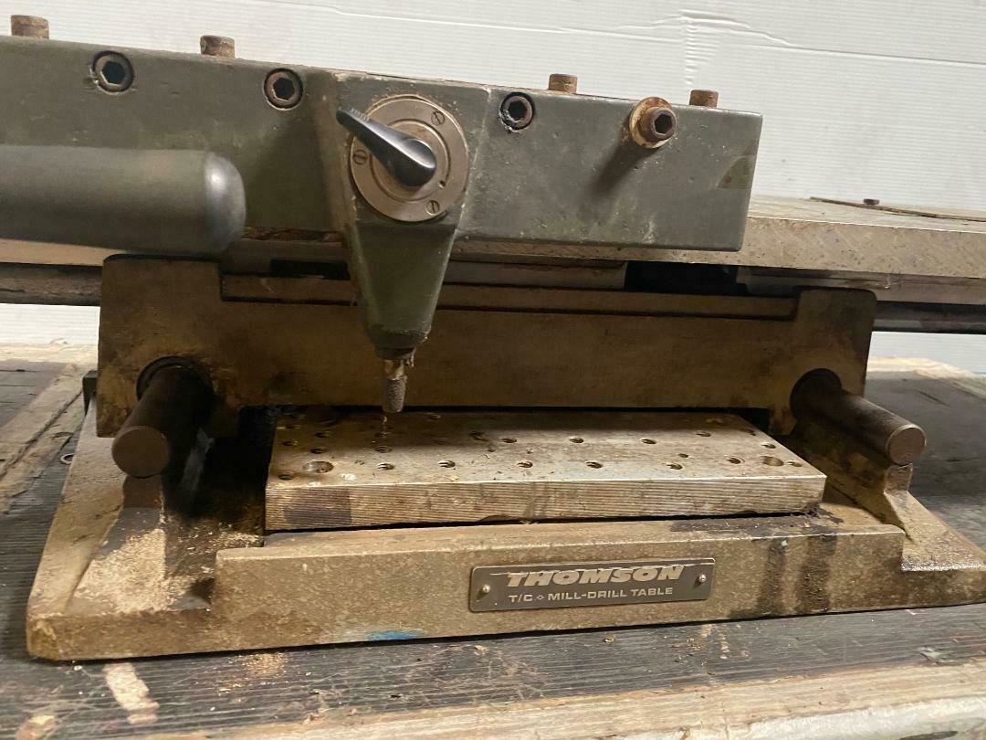 Thomson T/C Mill Drill Table Model 100 made in USA