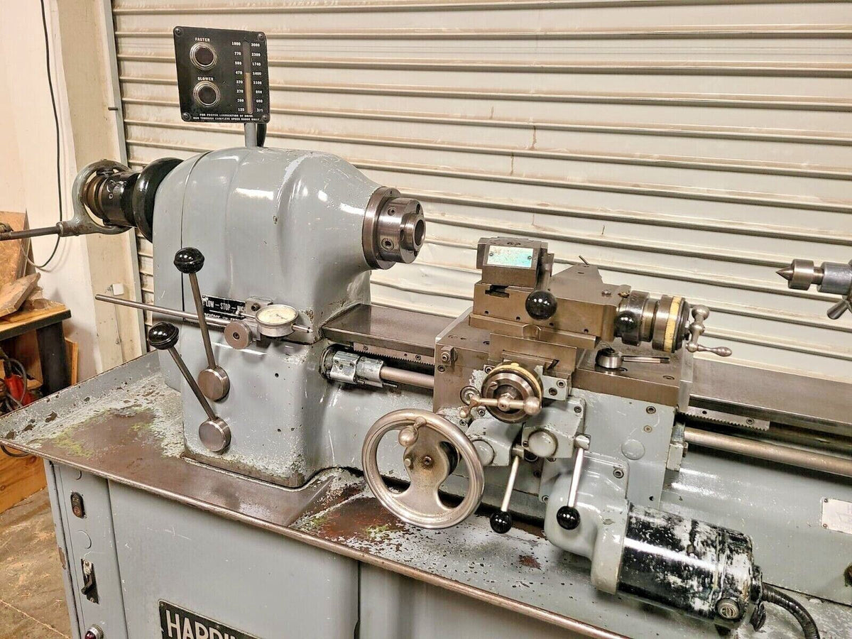 Hardinge TFB Precision Tool Room Metal Lathe 11” X 18” Dovetail Bed Wi