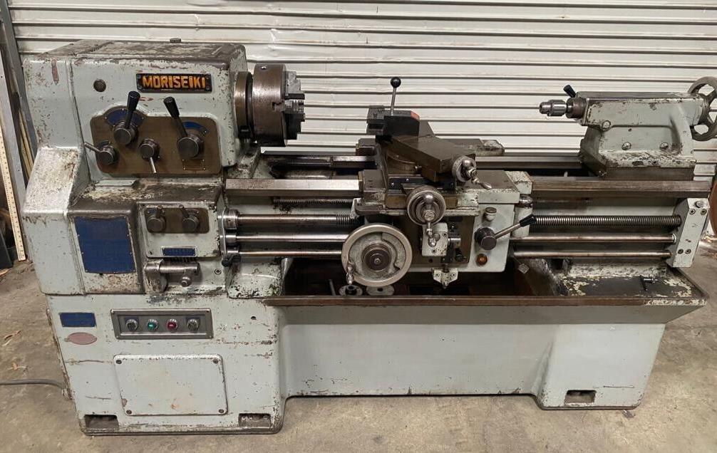 16″ x 32″ Mori Seiki Japan ML-850 Engine Lathe 3 Jaw Chuck, KDK, Heavy