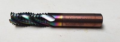 QUINCO TOOL PRODUCTS HSS End Mill 1/2 x 1/2 x 1-1/4 x 3-1/4 4 Flutes KQC 16 USA
