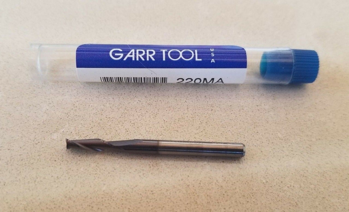 GARR Tool 220 MA 7/64" End Mill Carbide EDP 11067 2 Flute New