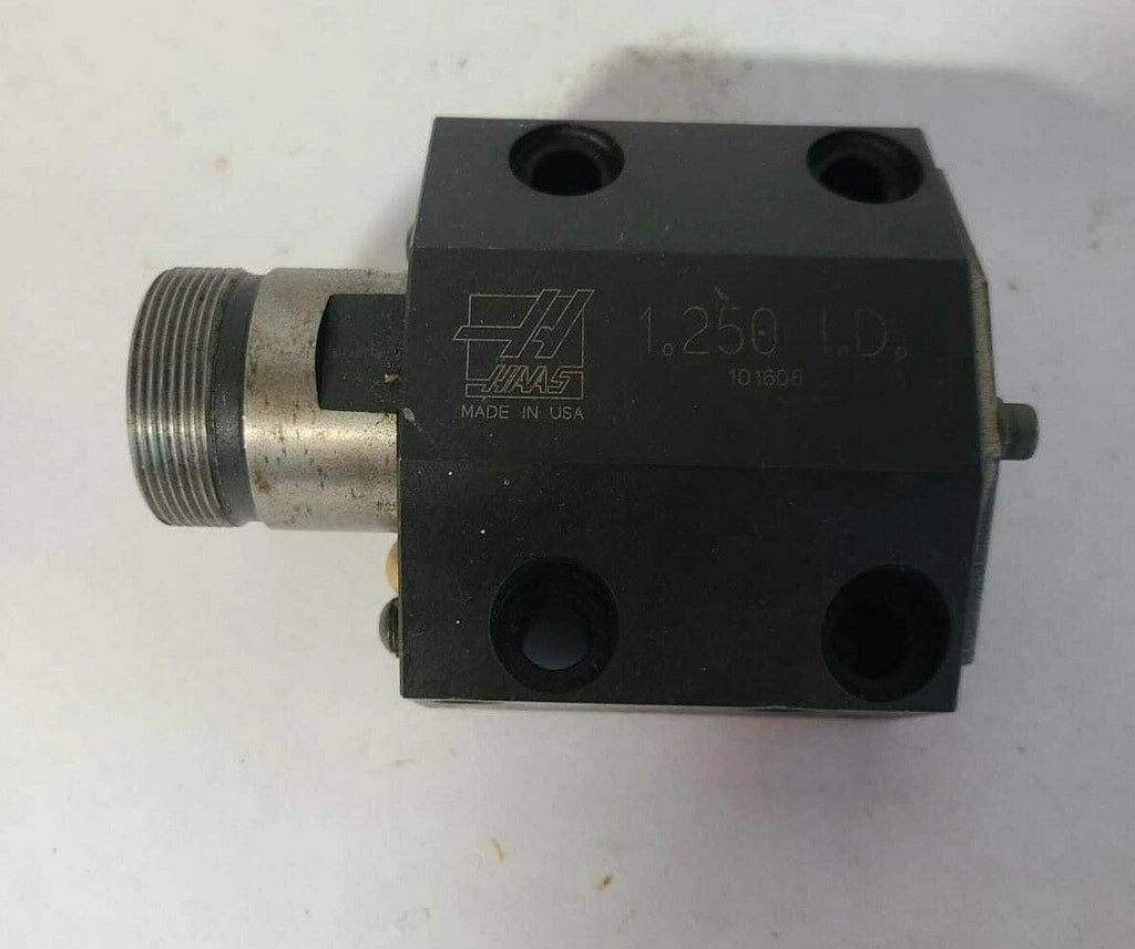Haas 1.25" Boring Bar Holder 1-1/4" ID CNC Lathe Tool Block