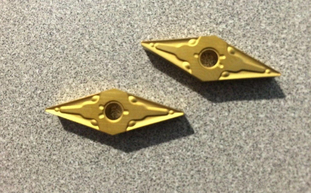 MITSUBISHI VNMG 331MA US735 MIT 108979 160404 Lathe Carbide Inserts 2 Pcs Gold