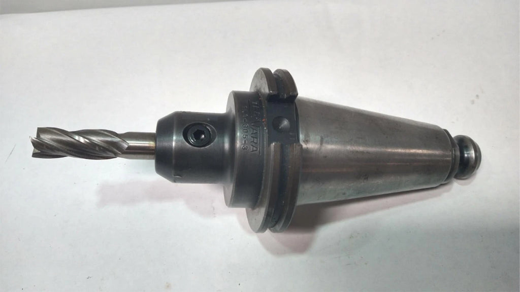 TECNARA 5/8" CAT50 4 Flutes End Mill CNC Tool Holder 150-305-3 Japan 3" Proj