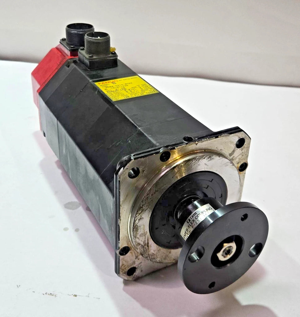 FANUC A06B-0314-B033 A06B0314B033 AC SERVO MOTOR EXCIT PERMANENT MAGNET 5S