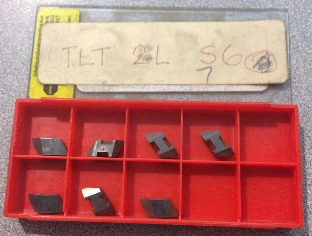 SANDVIK Coromant TLT 2L S6 Lathe Grooving Tools Carbide Inserts 7 Pcs New