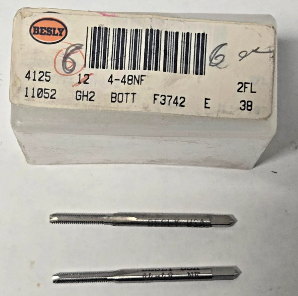 Lot of 2 Besly Tap #4 - 48NF GH2 Bott 2 FL Brand New USA Made