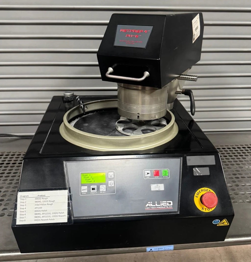 Allied High Tech Metprep 4 Polisher Grinder Polishing Grinding PH-6 5-6612