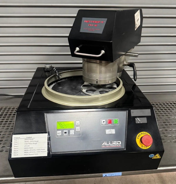 Allied High Tech Metprep 4 Polisher Grinder Polishing Grinding PH-6 5-6612