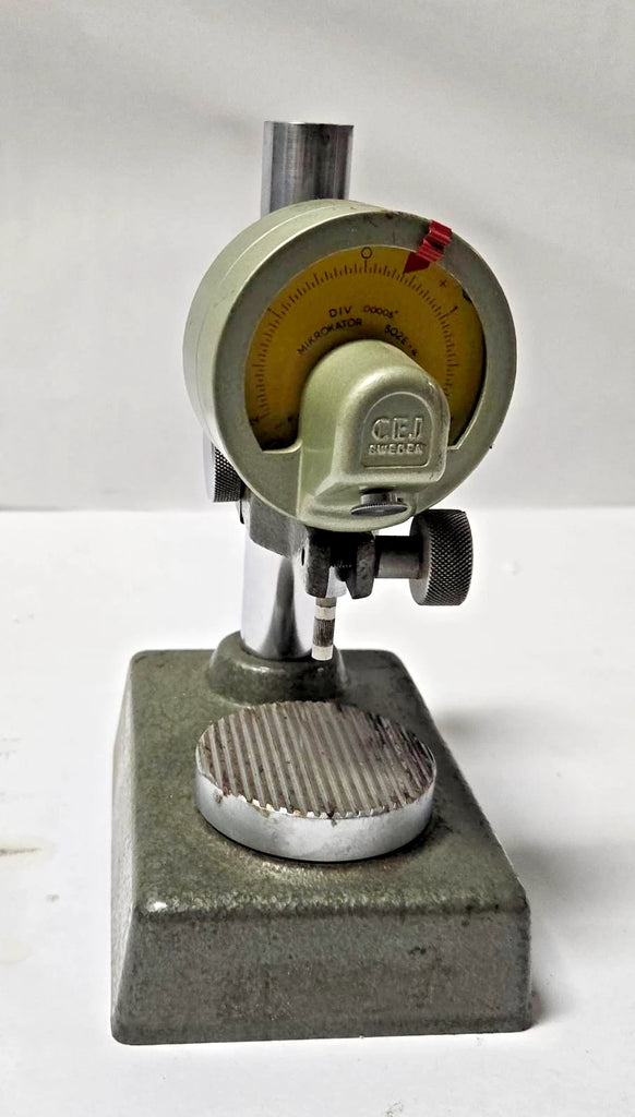 CEJ 502E-4 Mikrokator Microcator Mykator Div System Sweden .00005"