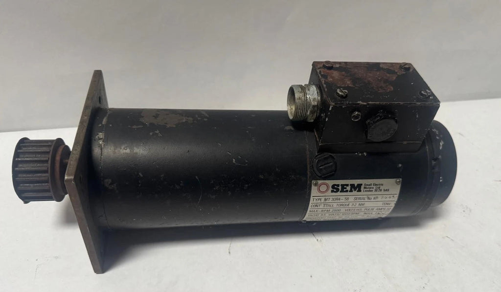 SEM SERVO MOTORS MT30R4-58 MT30R458 PERMANENT MAG MOTOR