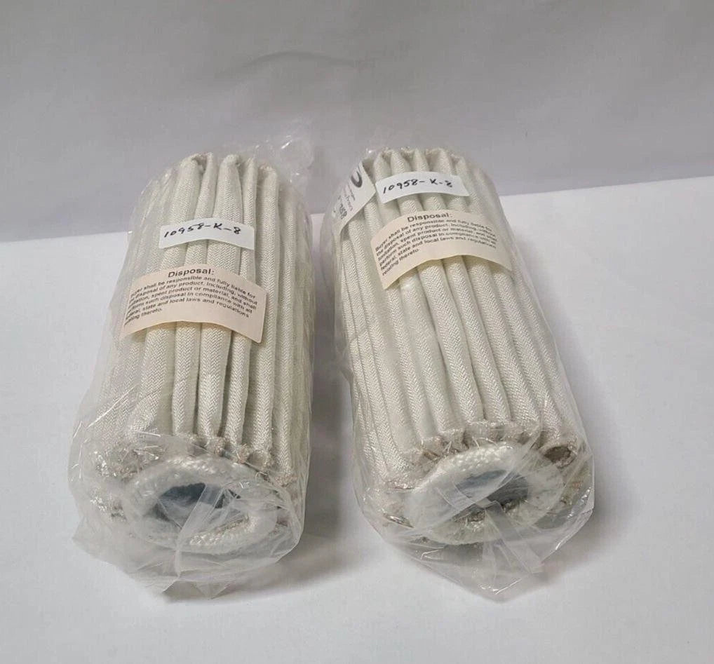 Lot of 2 Graver Technologies Industrial Filtration Products Vacuum Pump Filter