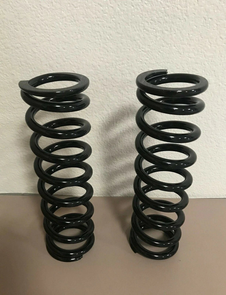 Lot of 2 Works Performance Shock Compression Springs 6.7" Long 450Lbs .375 Black