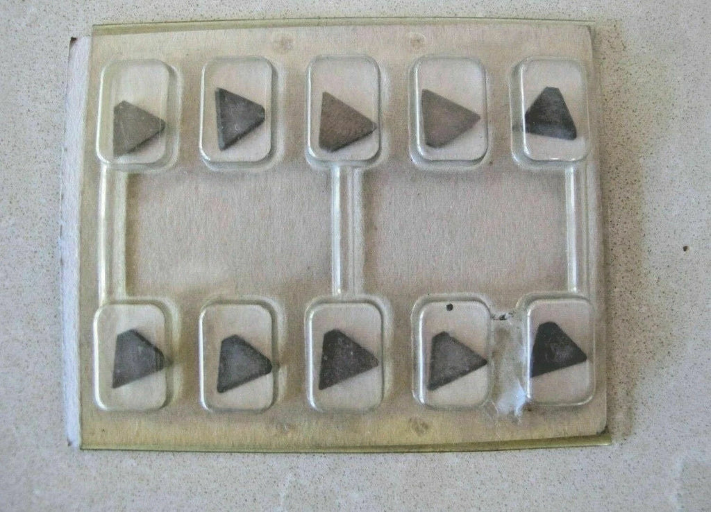 10 Pcs ISCAR 8 TCB 1.0 IC 12 Carbide Inserts Lathe Turning Mill Tools