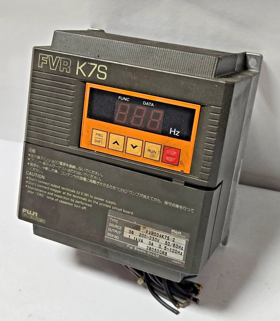 Fuji Electric FVR004K7S-2 Inverter Drive 200V/230V AC FVR K7S