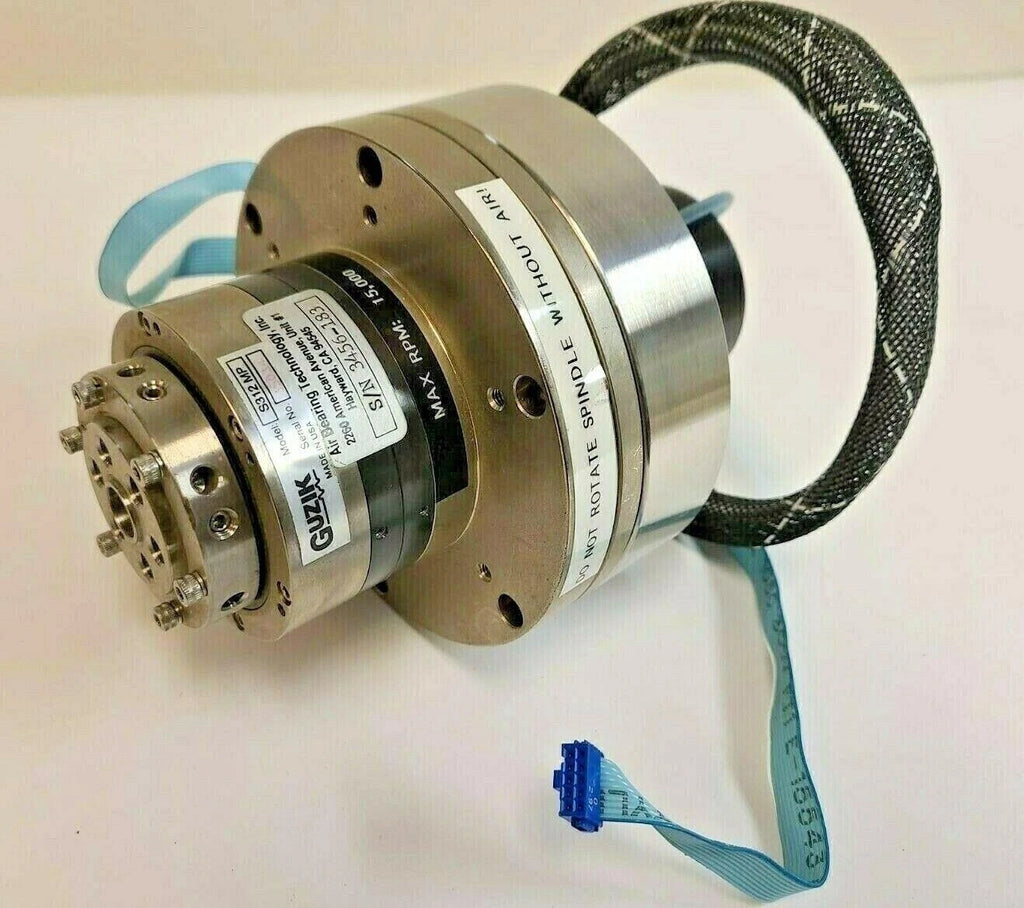 Guzik Air Bearing Technology S312 MP Spindle 15,000 RPM 85-90 PSI