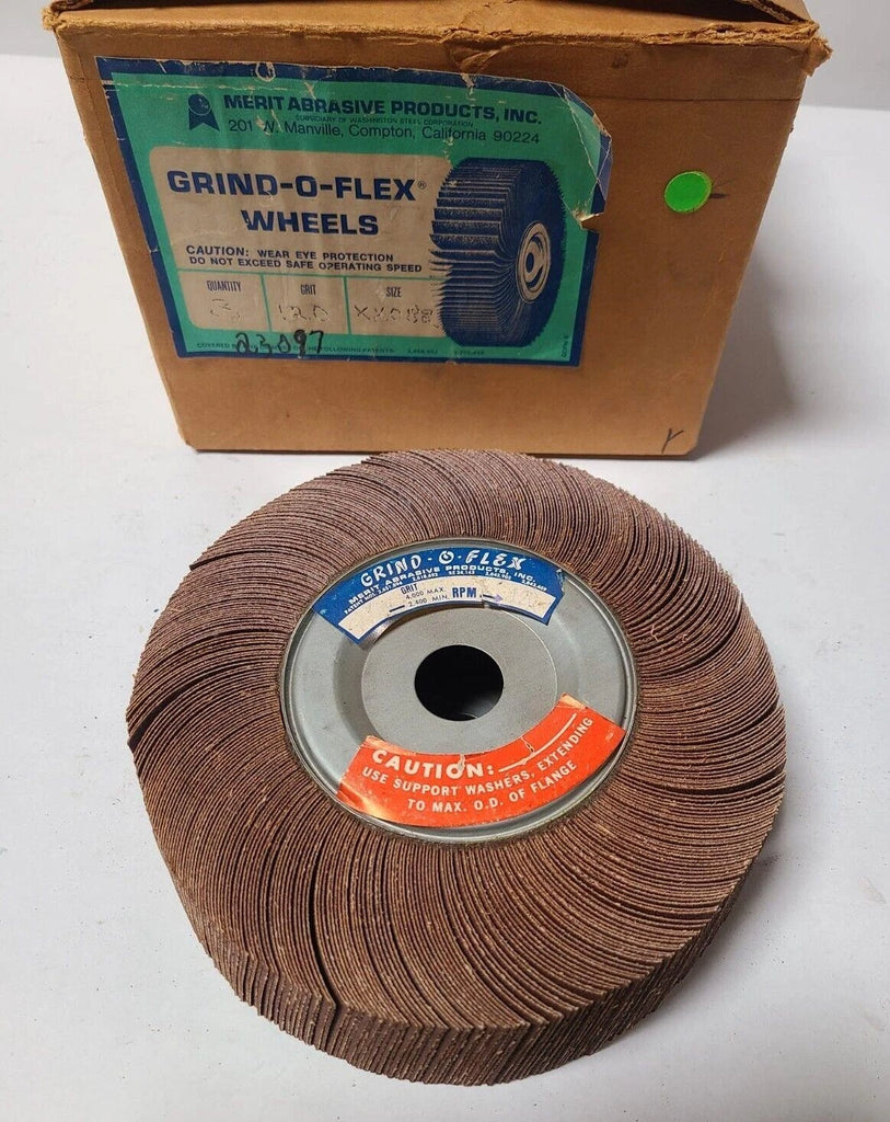 Merit Abrasive Grind-O-Flex (1) Wheel 120 Grit Size XX082
