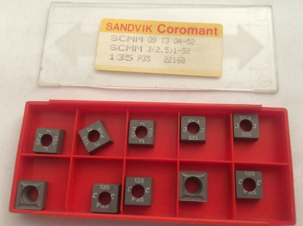 SANDVIK Coromant CNMG 432-15 12 04 08-15 015 P-K15 Lathe Carbide Inserts 10 Pcs