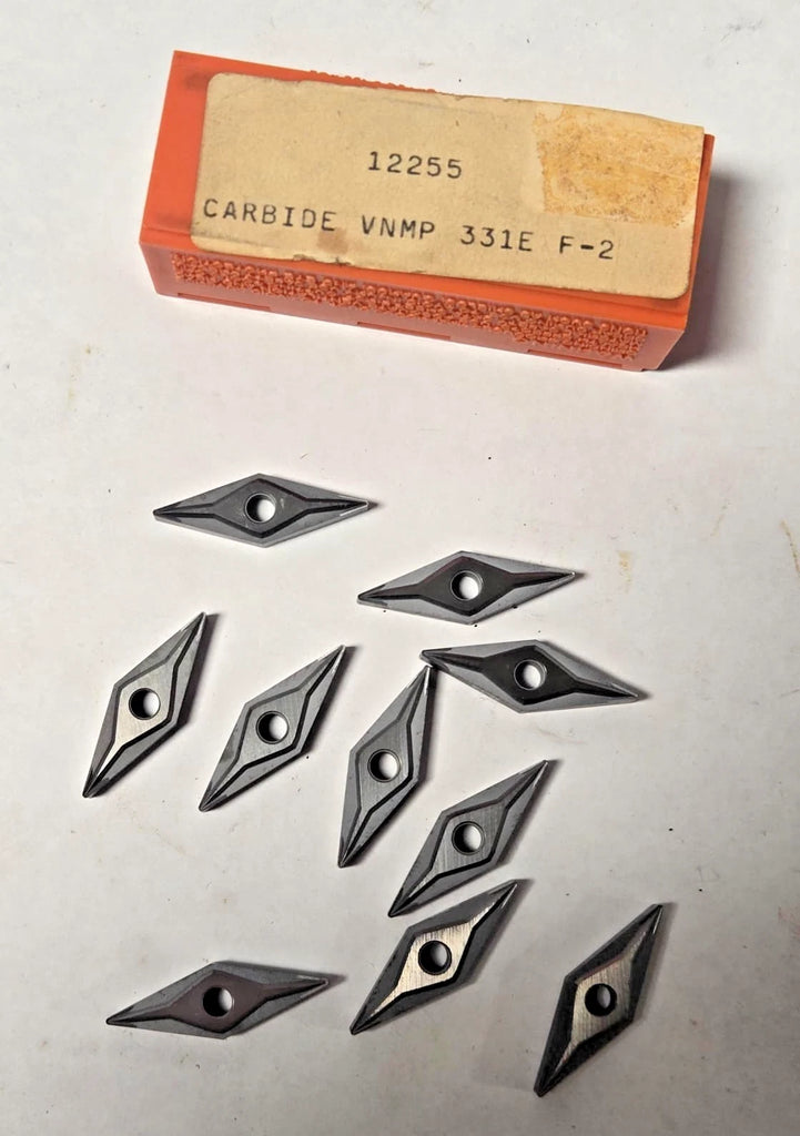 Carboloy VNMP 331E 16 04 04E-16 USA Lathe Carbide Inserts 10 Pcs New
