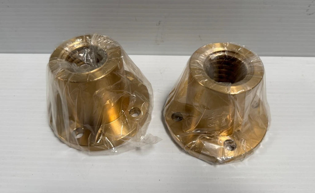 Lot of 2 Lead Screw Nuts Flanged MISUMI MTSFL40 Brand New