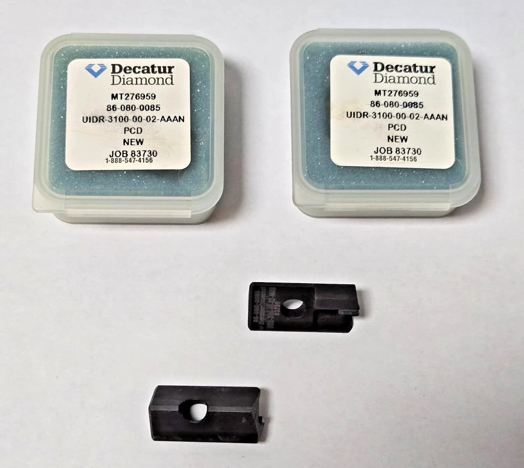 2 Decatur Diamond MT276959 PCD 86-080-0085 UIDR-3100-00-02-AAAN Cutting Tool
