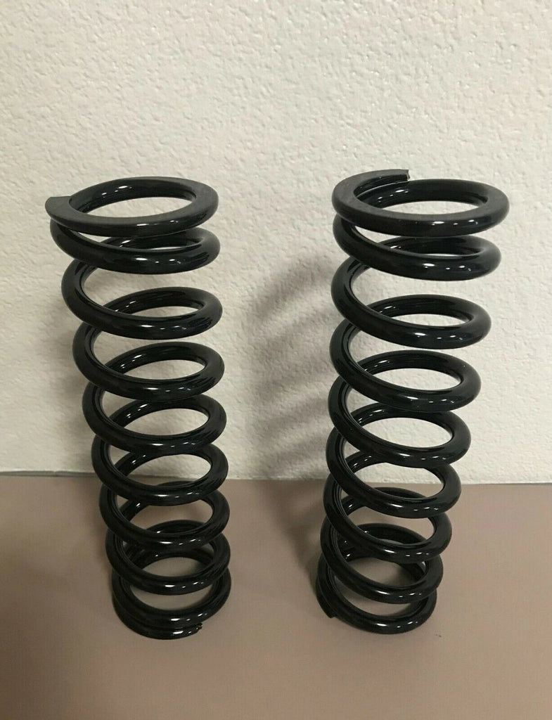 Lot of 2 Works Performance Shock Compression Springs 6.7" Long 450Lbs .375 Black