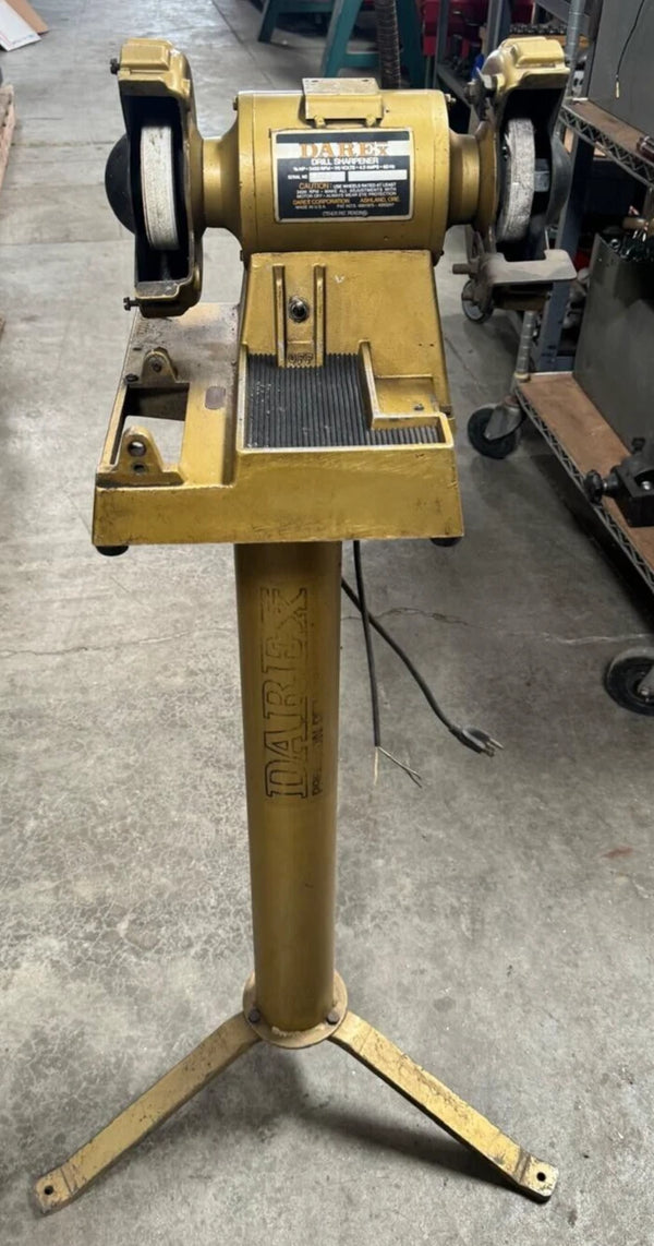 Darex Drill Bit Grinder Sharpener, 1/3 HP, 3450 RPM, 115 V