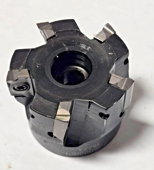 INGERSOLL 2J6B02R01 FACE MILL 2" indexable Milling Cutter Carbide Inserts