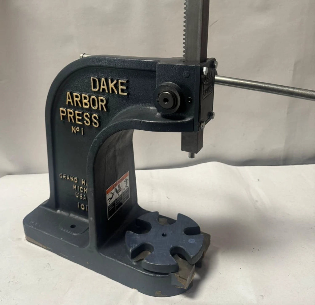 Dake Arbor Press No 1 Heavy Duty Made in USA