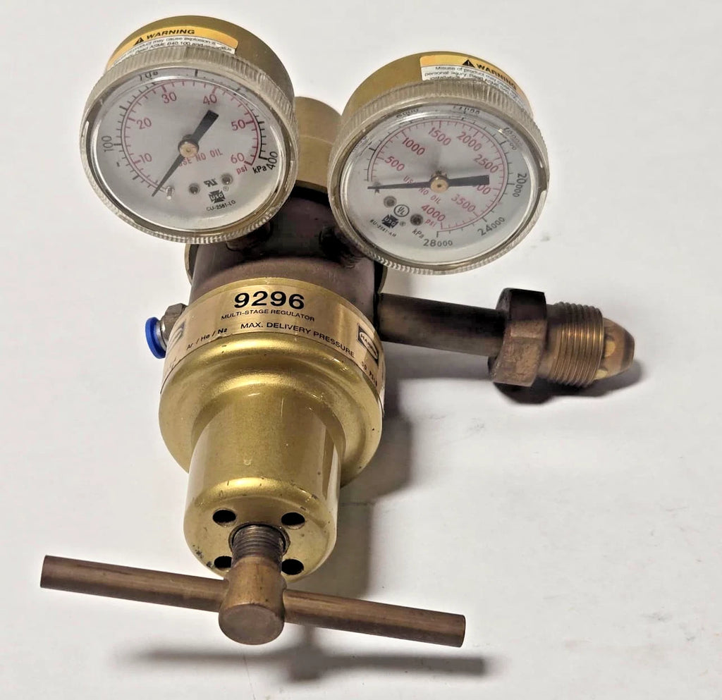 Harris 9296 Multi-Stage pressure Compressed Gas Regulator