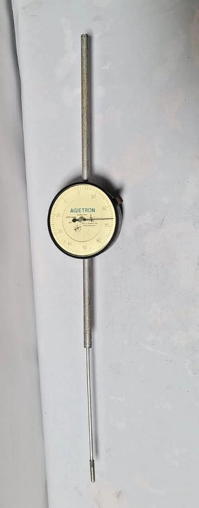 LS L.S Starrett Machinist Gauge DIAL Indicator No. 656-5041 Long 5.000" AGIETRON