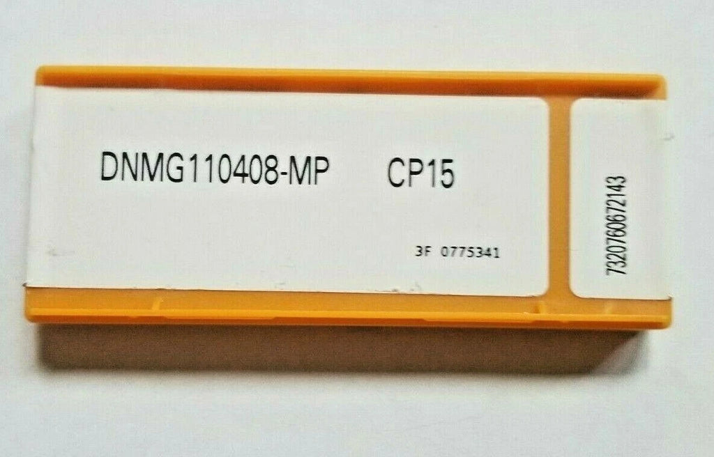 10 Pcs CARBOLOY DNMG 110408-MP CP15 Carbide Inserts Lathe Tools New