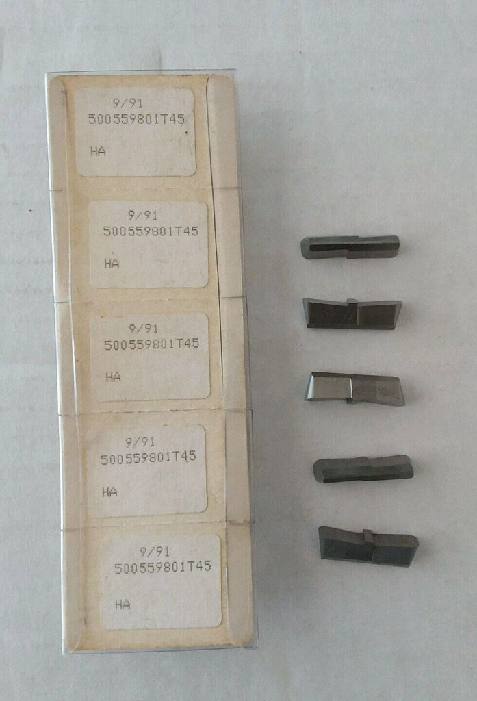 Micro Insert 5pcs 500559801T45 HA Carbide Inserts Grooving