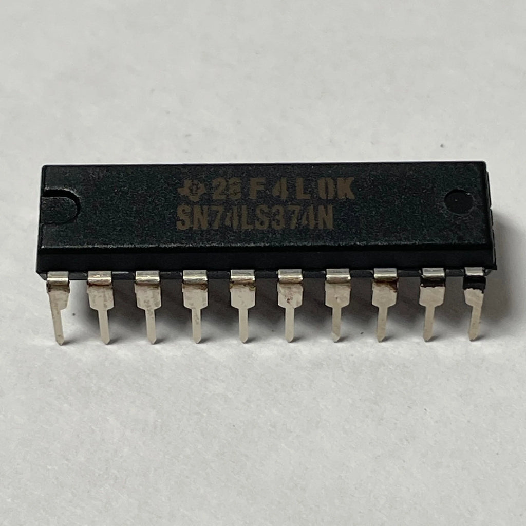 Lot of 150 Texas Instruments SN74LS374N IC FF D-TYPE SINGLE 8BIT 20PDIP 44783-01