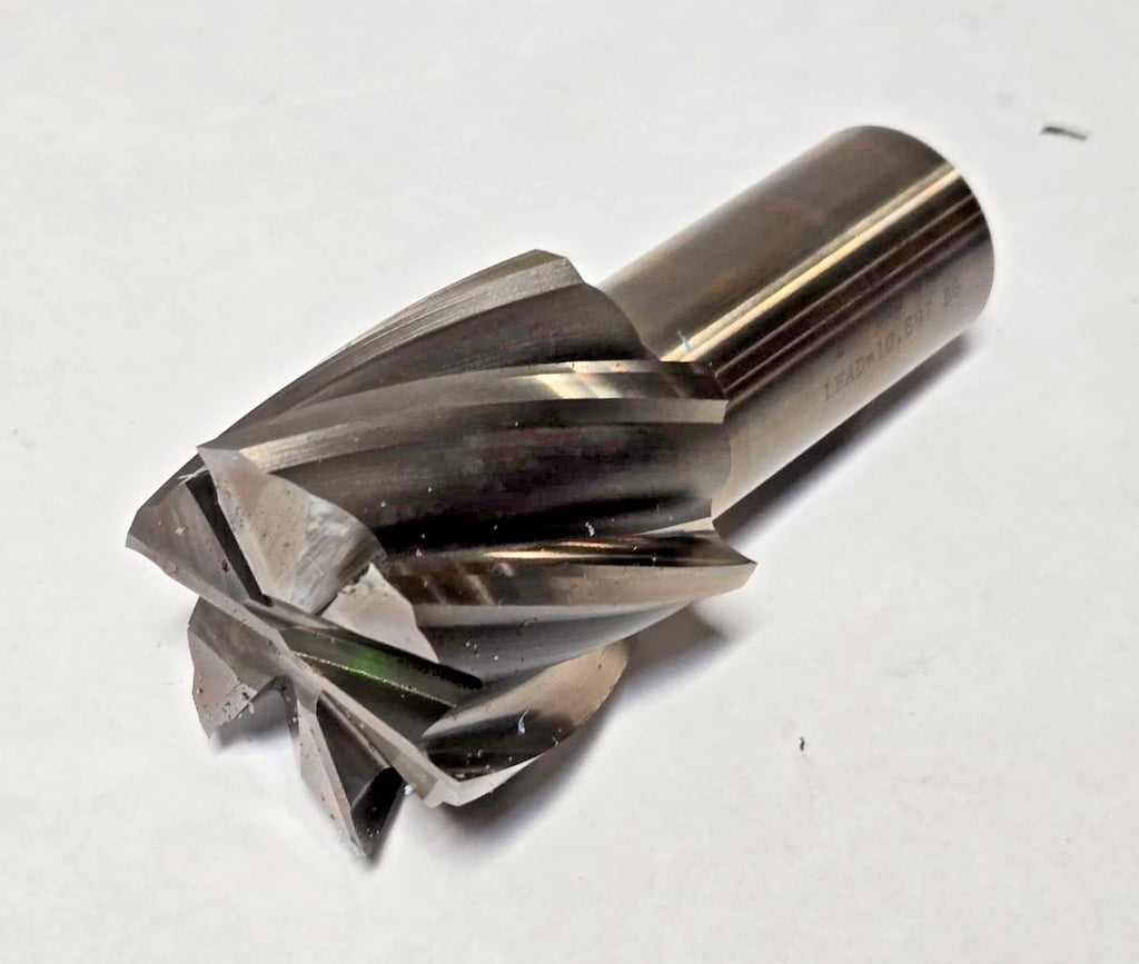 Niagara Cutter End Mill HSS 40647 Center Cut 2" Dia 1-1/4 Shank 6 Flute USA New