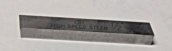 Besly USA 1/2 x 4 Lathe Cutting HSS Blank Tool Bit High Speed Steel