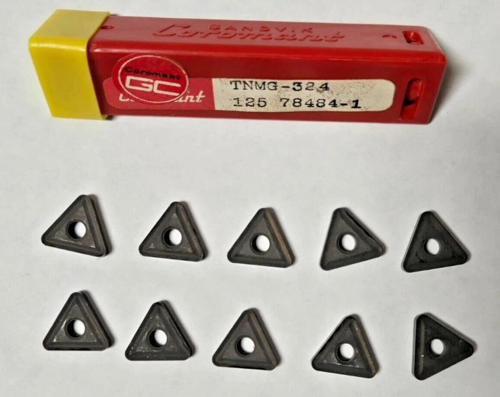 SANDVIK Coromant TNMG 324 125 78484 1 Lathe Mill Carbide Inserts New Tool 10 Pcs