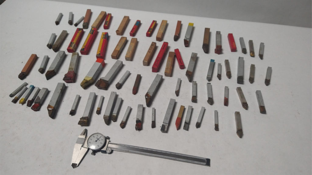 Brazed Tipped Carbide Machinist Lathe Tool Bit SANDVIK ACT LARGE LOT 3/8-3/4