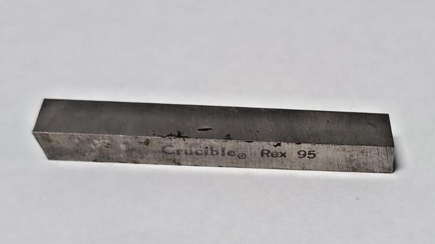 Rex 95 Crucible 3/8 Square x 3" Lathe Tool Cutting HSS Bit Blank High Speed