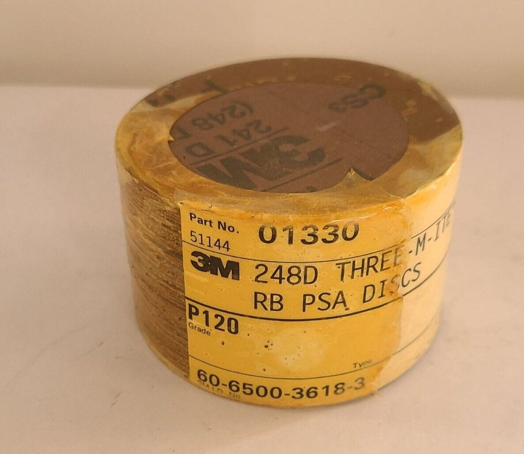3M P120 PSA 50 DISCS 248D THREE-M-ITE RB 3 in x NH 01330