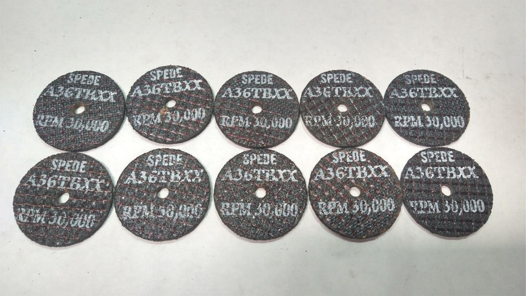 2x1/16x1/4 Spedecut Abrasive Grinding Cut-Off Disc Wheel A36 TBXX USA 10Pcs